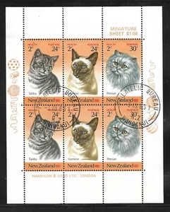 NEW ZEALAND 1983 HEALTH MINIATURE SHEET WITH PHILATELIC BUREAU CANCEL - Picture 1 of 1