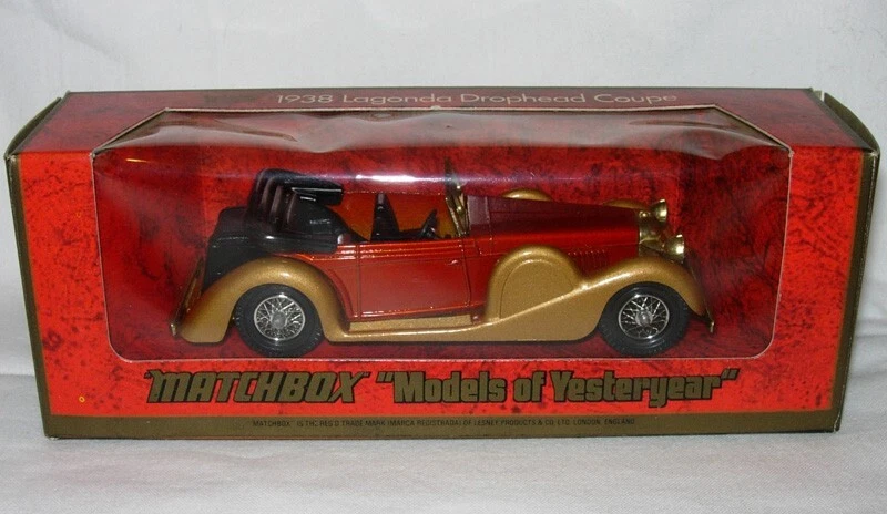 Matchbox 'Models Of Yesteryear' 1938 Lagonda Drophead Coupe New & Boxed - Image 1 of 1