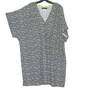 Apostrophe Womens Sleep Dress Boho Minimalist Loungewear Casual V Neck Size 3X - Picture 1 of 6