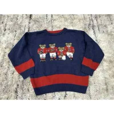 Suéter de fútbol americano Express vintage de colección para niños 7X Foto 1 de 4