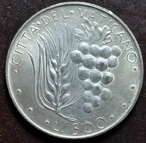 500 Lire Paolo VI 1974 Vatican - Picture 1 of 2
