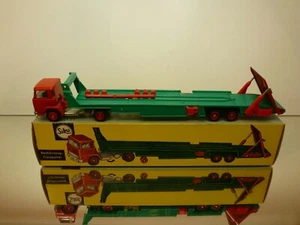 SIKU V289 MAGIRUS DEUTZ BAUFAHRZEUG TRANSPORTER - L28.5cm - VERY GOOD IN BOX - Picture 1 of 10
