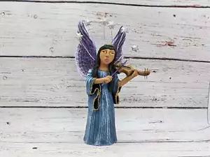 Christmas Decorations, Angel with Violin, Christmas Angel Home Decor - Picture 1 of 10