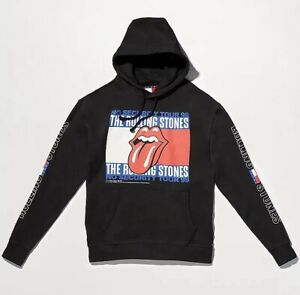  TOMMY JEANS TOMMY REVISITED ROLLING STONES HOODY Size XXL