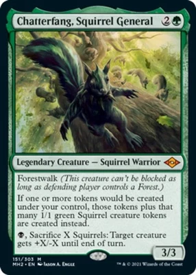 ** Chatterfang Squirrel General ** Commander Deck ** MTG - Image 1 of 4