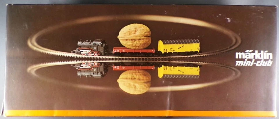 Märklin 8180S Ech Z Mini-Club Coffret Loco Wagons Rails Transfo Neuf Boite - Photo 1/4