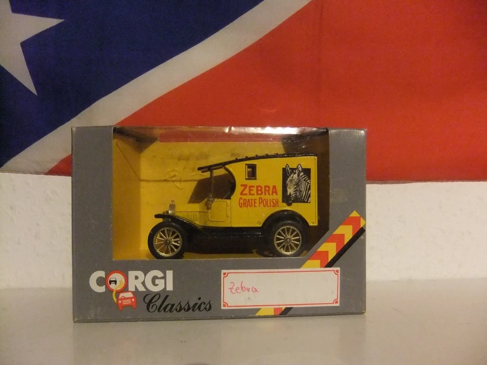 Corgi Classics 1:43 Ford T Kleintransporter Zebra - Bild 1 von 1