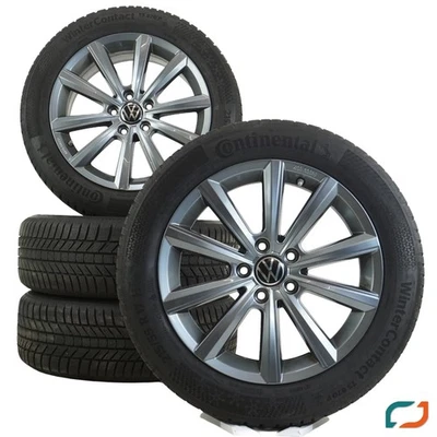 Original VW Arteon 3H Passat 3G B8 Alltrack Winterräder Merano 215/55 R17 94H  - Bild 1 von 4