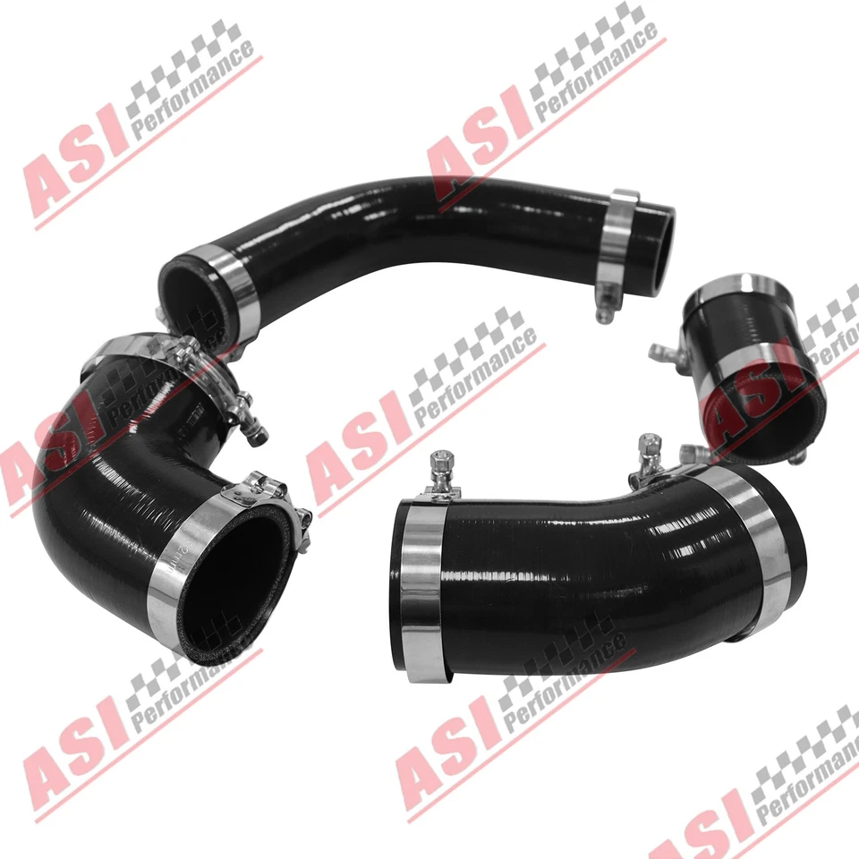 Kit de manguera de silicona con abrazadera para GMC Sierra 2500 HD 3500 2002-2004 6,6 L LB7 Duramax Foto 1 de 4