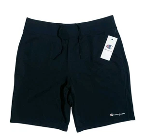 Champion Mens Signature Leg Performance French Terry Shorts XXL Black NWT - Picture 1 of 6