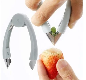 Pelador de ojos de fruta Fresa Descascador de ojos de piña Herramienta de gadget de cocina - Imagen 1 de 13