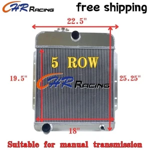 Aluminum Radiator for 1949-1956 1950 51 52 53 Cadillac Series 60s/ 61/ 62/ 75 MT - Foto 1 di 5