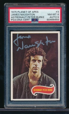 1975 Planet of the Apes 3 Peter Burke PSA 8 James Naughton signed auto PSA/DNA 9 - Image 1 of 2