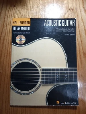 HAL LEONARD ACOUSTIC GUITAR METHOD WITH CD 2004 - Image 1 of 4