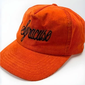 Sombrero Siracusa Pana Naranja Vintage Escritura Naranja Retro Regalo Adulto Snapback - Imagen 1 de 21