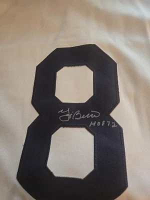 Autógrafo Auténtico Mitchell And Ness Yogi Berra Carta de Autenticidad Foto 1 de 4