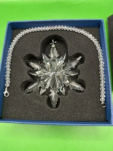 2024 Crystal Snowflake ~ Christmas Ornament  - Frozen Snowflake. - Picture 1 of 14