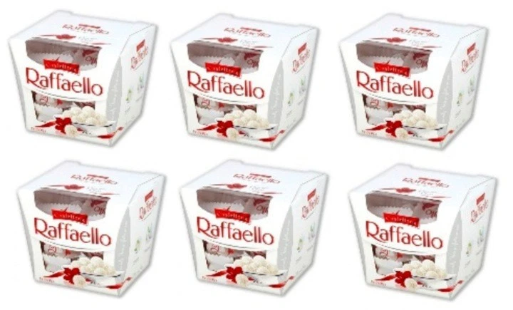 3x bars Ferrero Raffaelo Coconut & Almond Cream 3 g  TRACKED 