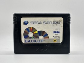 Sega Saturn Backup Ram Memory Cartridge - OEM - Authentic - TESTED & Working !
