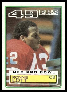 1983 Topps #168 Ronnie Lott San Francisco 49ers - Picture 1 of 2
