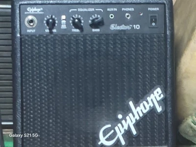 Amplificador de práctica de estado sólido Epiphone Electar 10W. Excelente estado. Nuevo Foto 1 de 4