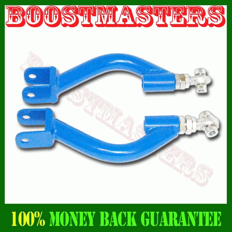 REAR UPPER CAMBER CONTROL ARM KIT FITS NISSAN 1995-1998 240SX S14 BLUE EMUSA - Image 1 of 1