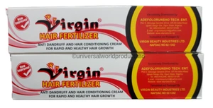 2 x Virgin Hair Fertilizer Anti-Dandruff & Hair Conditioning Cream - Picture 1 of 2