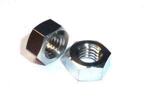 M8 Titanium standard Hex Nut 13mm socket size 1/2 weight of stainless steel - Picture 1 of 22