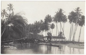 1930er Singapur - ECHTFOTO Stadt Bedok - Vintage Postkarte Asien Postkarte - Bild 1 von 2