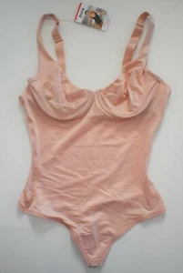 CORPO STRINGA WOLFORD in polvere di rosa trasparente tocco 38B 38C - Foto 1 di 7