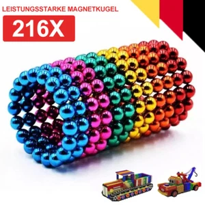 216tlg Magnete Extra Stärke Mini Neodym Magnete Kugeln 5mm Scheiben Kugeln - Bild 1 von 14