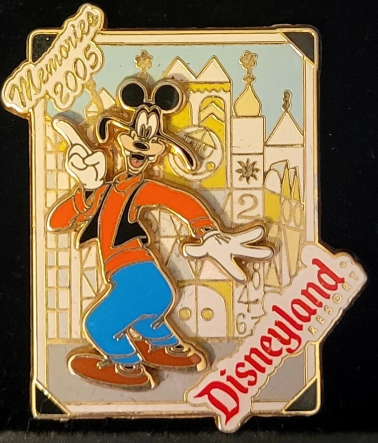 Disney DLR Memories 2005 Goofy on It's A Small World LE 1000 PIN - Image 1 of 1