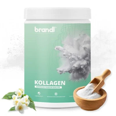 brandl® Kollagen Pulver aus Schweizer Weidehaltung | Geschmacksneutral | 555g