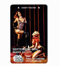 Palms Las Vegas Room KEY Card Casino Hotel - 2005 Girl Calendar - Mary Scott