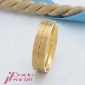 CHRISTIAN BAUER-Trauring/Partnerring/Ehering - 14K/585 Gelbgold - seidenmatt - Bild 1 von 7