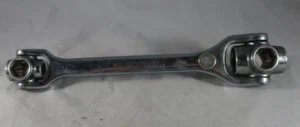 AUTOCRAFT SAE Rotating Head Socket Wrench 3/8 7/16 1/2 9/16 5/8 11/16 3/4 13/16 - Picture 1 of 2