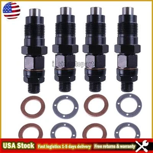 Set of 4 New Diesel Fuel Injectors Set For Hilux Surf 2L-TE 2.4 L Auto part - Bild 1 von 7