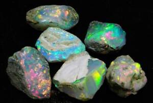AAA+++ Opal Rough Natural Untreated Ethiopian Opal Fire Rough Lot Opal rough.