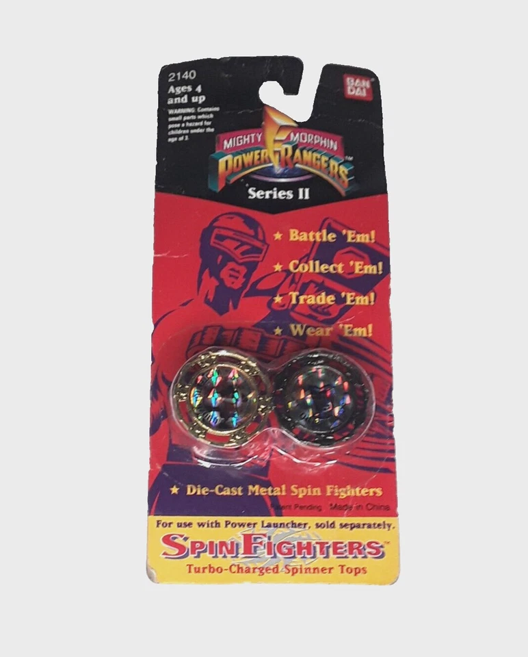Bandai 1994 Mighty Morphin Power Rangers Spin Fighters Series 2 - Image 1 of 1