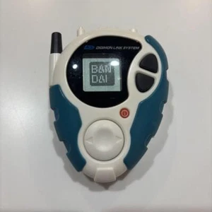 Digimon Adventure 02 Digivice D-3 Blue White 2000 BANDAI Japan No Box Used - Picture 1 of 5