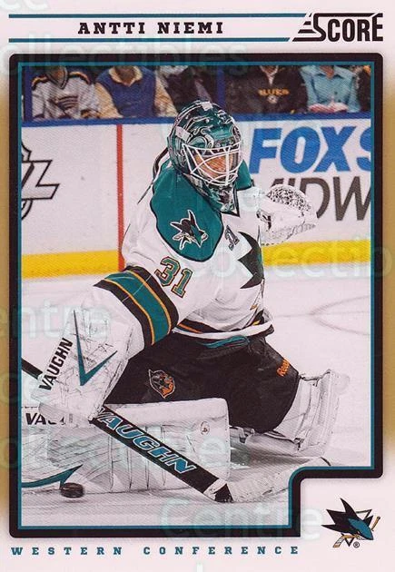 2012-13 Score Gold #392 Antti Niemi - Image 1 of 1