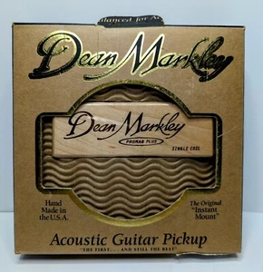 Dean Markley Promag Plus Acoustic Guitar Pickup Single Coil High efficiency New - Picture 1 of 5