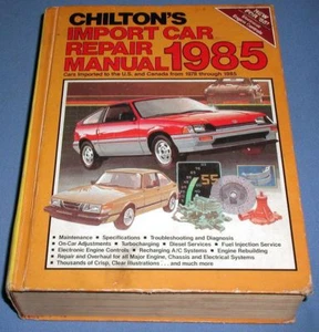 Chilton's Import Car Repair Manual 7473 for 1978-1985 Benz/BMW/Honda/Porsche/Etc - Picture 1 of 5