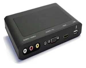 Multimedia Connection Box, RCA HDMI VGA 3.5mm USB charge - Picture 1 of 12