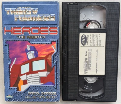 Transformers Heroes: The Rebirth Episodes 1-3 (VHS, 2001, Rhino Home Video) - Image 1 of 4