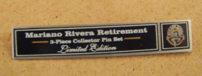 Mariano Rivera Retirement commemorative title plate pin New York Yankees NY MLB - Image 1 of 4