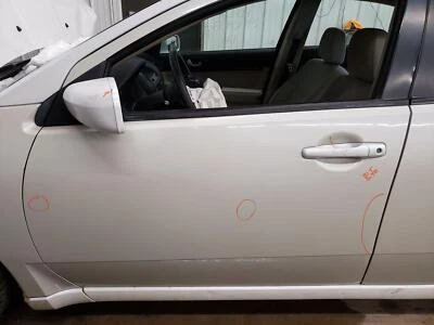 2012 MITSUBISHI GALANT DRIVER LEFT FRONT POWER DOOR ASSY WHITE PEARL PAINT W55A - Image 1 of 4