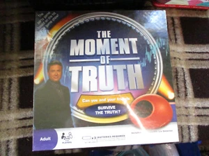 The Moment of Truth Game 2008 Adult Lie Detector Party Game - New - Sealed - Picture 1 of 10