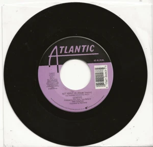 GENESIS NOT ABOUT US VERY RARE USA VINYL SINGLE, LIVE B-SIDE, MINT - Picture 1 of 2