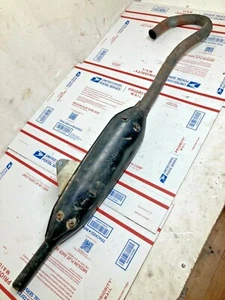 1973 honda cl100 exhaust pipe muffler hm359  - Picture 1 of 12